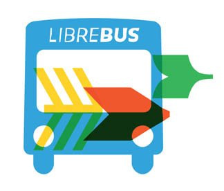 Logotipo del proyecto LibreBus, publicado bajo CC (Creative Commons)